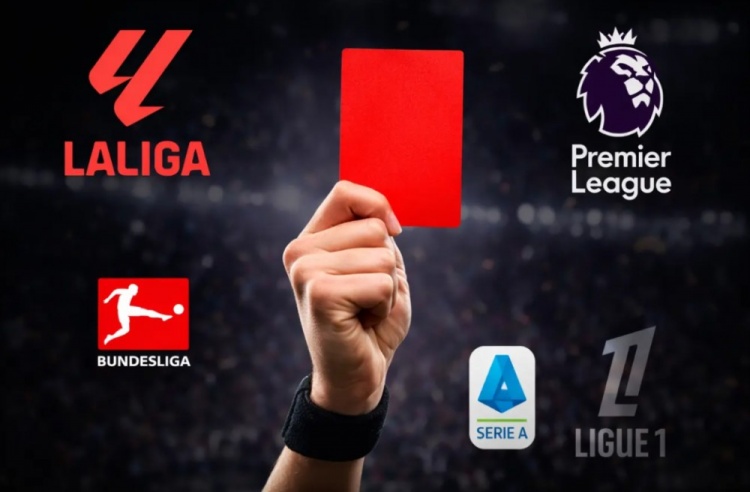 天天斗地主-西甲本赛季已产生65张红牌领先五大联赛，英超仅27张红牌最少